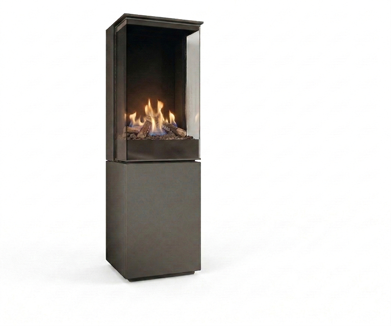 A.I. Haul (Vent-Free Gas Fireplace using fat 14kg Gas Bottle) including logset and lava rocks - Image 2