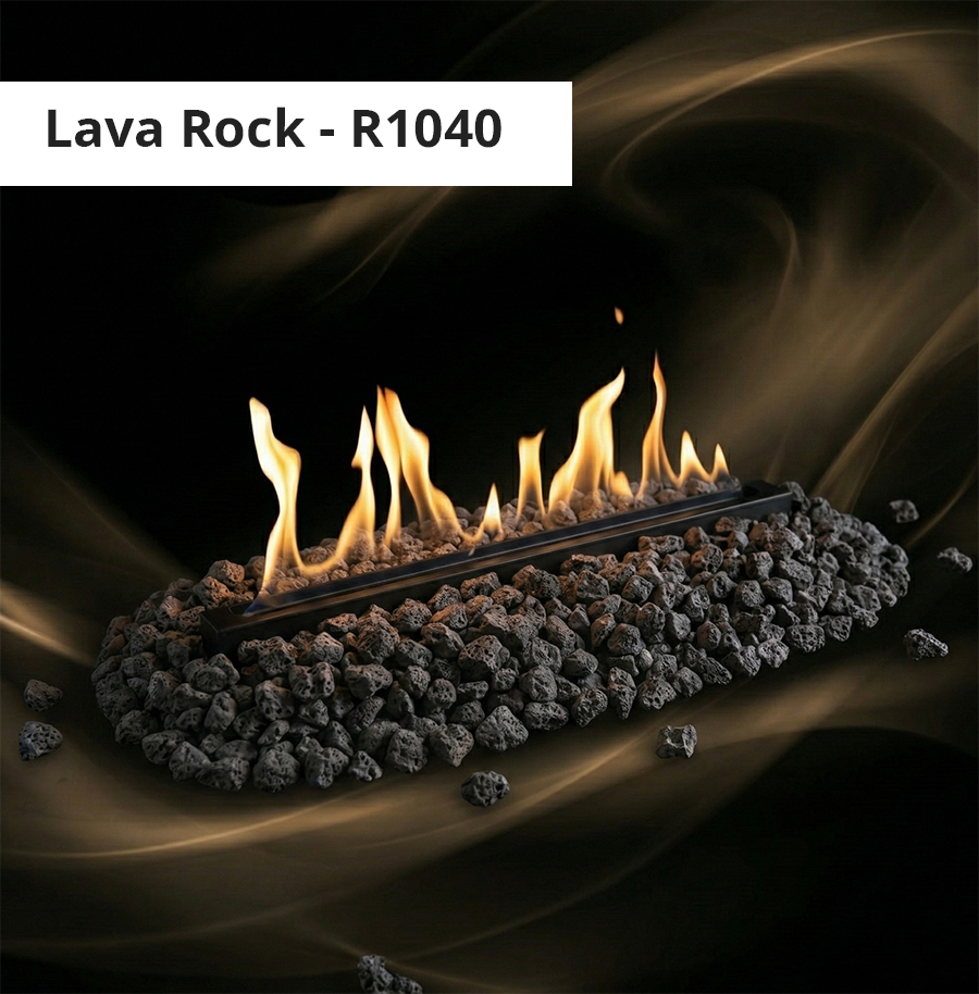 A.I. Haul (Vent-Free Gas Fireplace using fat 14kg Gas Bottle) including logset and lava rocks - Image 5