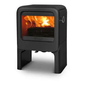 Dovre Rock 350 on tablet (Closed Combustion Fireplace)
