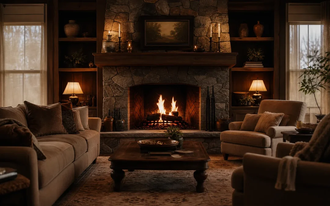 Cosy Fireplace Room Design Ideas: Arrange, Style, Light
