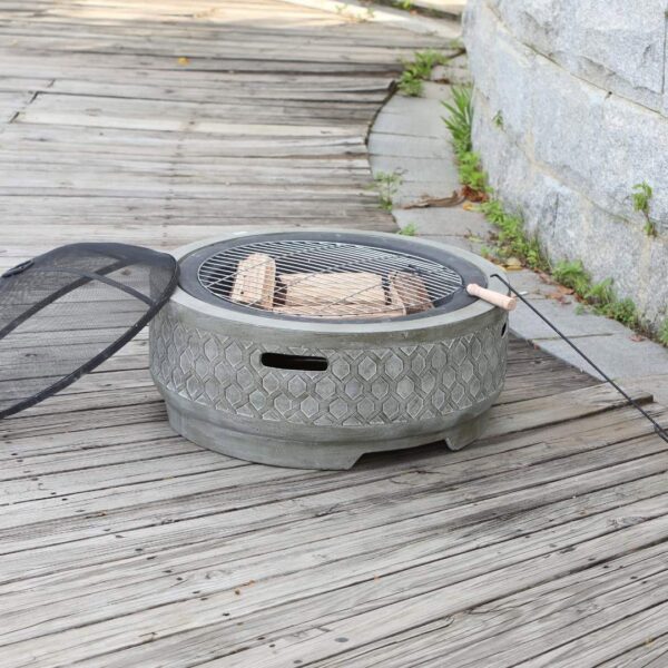 Alaz Wood Firepit with Braai function - Image 7